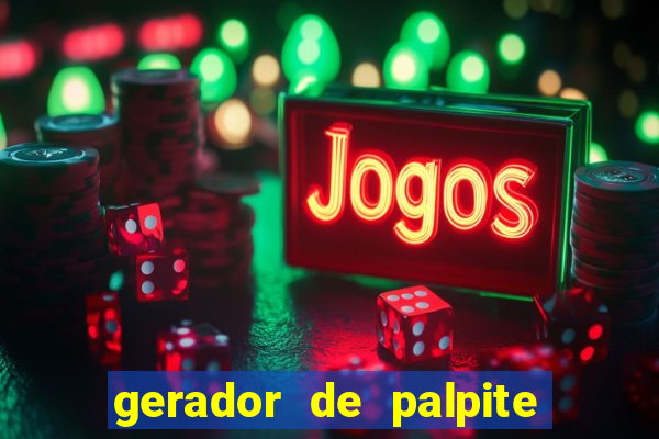 gerador de palpite do jogo do bicho